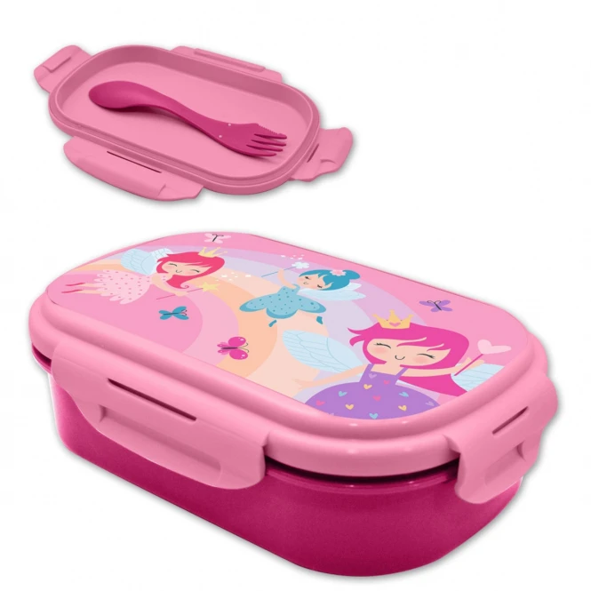 Sonstiger Hersteller Brotdose - Fairy Princess - Rosa 3 Sonstiger Hersteller Brotdose - Fairy Princess - Rosa