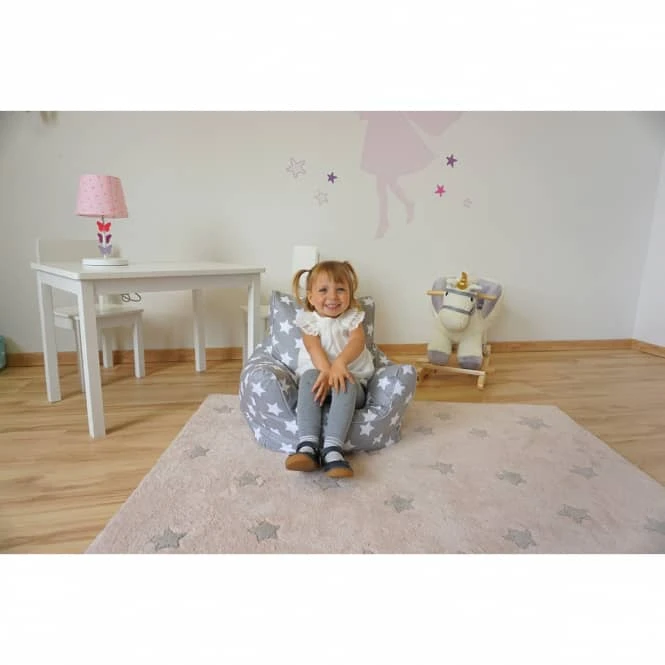 Knorr GmbH & Co.KG Kindersitzsack Sterne - Grau/weiß 6 Knorr GmbH & Co.KG Kindersitzsack Sterne - Grau/weiß – Bild 4