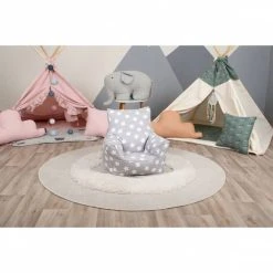 Knorr GmbH & Co.KG Kindersitzsack Sterne - Grau/weiß 8 Knorr GmbH & Co.KG Kindersitzsack Sterne - Grau/weiß -MICA decoration Shop 243431 4049491682117 knorrtoys kindersitzsack sterne 05