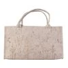 MICA Living Tasche - Blumenwiese - Aus Filz - Ca. 30 X 20 X 17 Cm -MICA decoration Shop 243605 4016096448523 mica living tasche blumenwiese beige 02