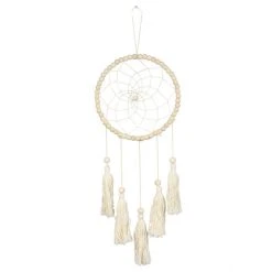 MICA Living Traumfänger - Dekohänger - Aus Textil Und Holz - Ca. 50 X 16 Cm