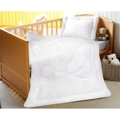 Sonstiger Hersteller Kinderbettenset Teddy - Steppbettdecke + Kopfkissen