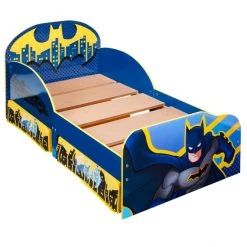 MOOSE TOYS Batman - Kinderbett Mit Stauraum - Blau - Ca. 70 X 140 Cm -MICA decoration Shop 244098 630996908228 moose toys batman kleinkinderbett 01