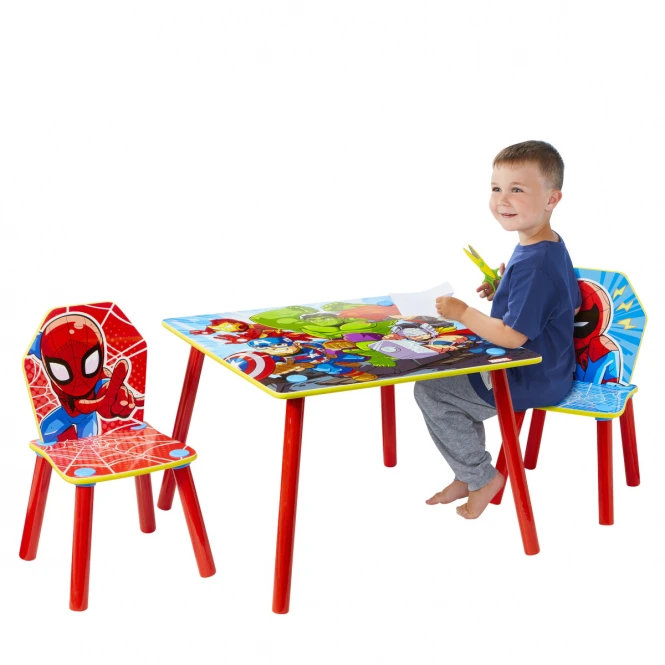 MOOSE TOYS Marvel Spider-Man - Kinder Sitzgruppe - Holz 4 MOOSE TOYS Marvel Spider-Man - Kinder Sitzgruppe - Holz - Image 2