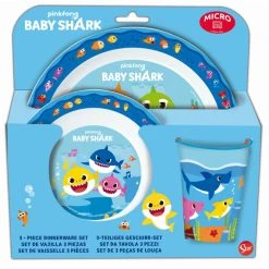 P:OS Frühstücksset- Baby Shark - 3-teilig
