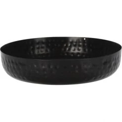 Sonstiger Hersteller Dekoschale - Metall - Ca. 30 X 6,8 Cm - Schwarz