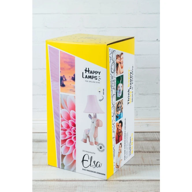 Happy Lamps Kinderzimmerlampe - Elsa Die Einhornlampe 3 Happy Lamps Kinderzimmerlampe - Elsa Die Einhornlampe