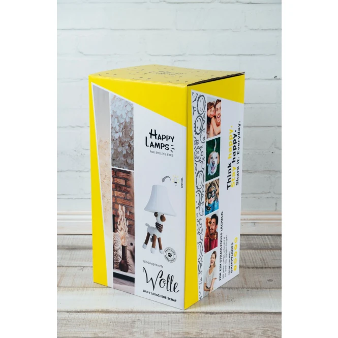 Happy Lamps Kinderzimmerlampe - Wolle Das Schaf 4 Happy Lamps Kinderzimmerlampe - Wolle Das Schaf - Image 2