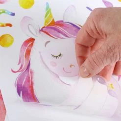 PAPIERDRACHEN Wandtattoo - Einhorn - Set 2 -MICA decoration Shop 247024 4251450927379 papierdrachen wandtattoo einhorn set 2 04