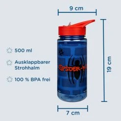 Undercover Spider-Man - Scooli - AERO Trinkflasche - 500 Ml -MICA decoration Shop 248437 4043946306436 Undercover GmbH SPM Trinkflasche 4
