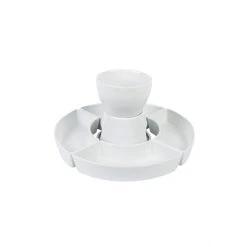 Testrut GmbH Schokoladenfondue-Set - Aus Dolomit - 6-teilig