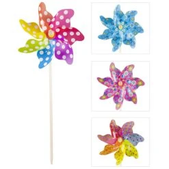 MICA Living Windrad - Ø = 22 Cm - 1 Stück 10 MICA Living Windrad - Ø = 22 Cm - 1 Stück -MICA decoration Shop 4016096288334