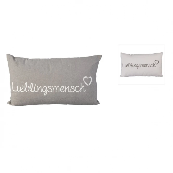 Out Of The Blue Dekokissen - Lieblingsmensch - Ca. 50 X 30 Cm - 1 Stück 3 Out Of The Blue Dekokissen - Lieblingsmensch - Ca. 50 X 30 Cm - 1 Stück