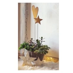 MICA Living Pflanzenstecker - Herz - Ca. 89 X 12,5 Cm