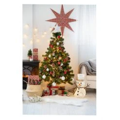 MICA Living Dekohänger - Christbaumkugeln - Aus Holz - Ca. 10 X 6 Cm - 12 Stück -MICA decoration Shop alles438