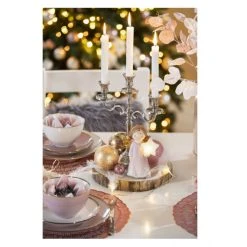 Sonstiger Hersteller Teller - Aus Porzellan - Ø = Ca. 26,5 Cm - 1 Stück -MICA decoration Shop alles4541