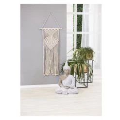 MICA Living Dekohänger - Makramee - Ca. 37 X 90 Cm 5 MICA Living Dekohänger - Makramee - Ca. 37 X 90 Cm -MICA decoration Shop alles474