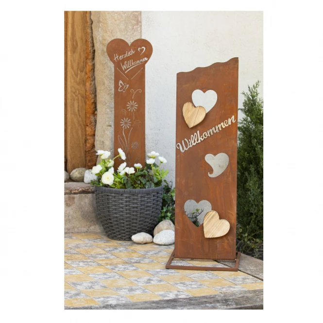 MICA Living Pflanzenstecker - Herzlich Willkommen - Ca. 75 X 18 Cm 4 MICA Living Pflanzenstecker - Herzlich Willkommen - Ca. 75 X 18 Cm – Bild 2