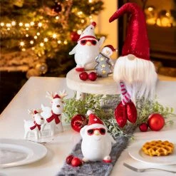 MICA Living Deko-Hocker - Aus Holz - Ca. 33 X 16 Cm