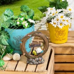 MICA Living Dekozwerg - Aus Polyresin - Ca. 21,5 X 9 X 24 Cm