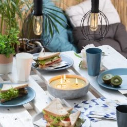 Sonstiger Hersteller Teller - Ø = Ca. 24 Cm - 4 Stück - 1 Set -MICA decoration Shop alles612