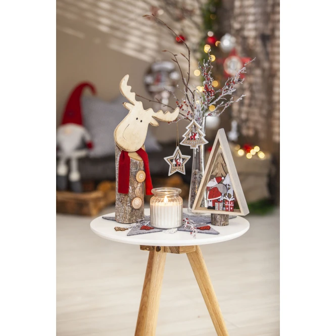 MICA Living Platzset - Stern - Aus Filz - Ø = 35 Cm - Grau 4 MICA Living Platzset - Stern - Aus Filz - Ø = 35 Cm - Grau - Image 2