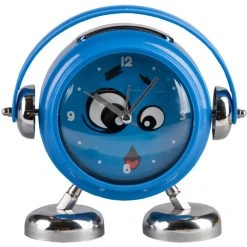 MICA Living Wecker - Für Kinder - Ø = 14 Cm - Verschiedene Farben 6 MICA Living Wecker - Für Kinder - Ø = 14 Cm - Verschiedene Farben -MICA decoration Shop blau7