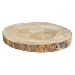 MICA Living Deko-Holzscheibe - Ca. 35 X 30 Cm -MICA decoration Shop dekoscheibe 2neu